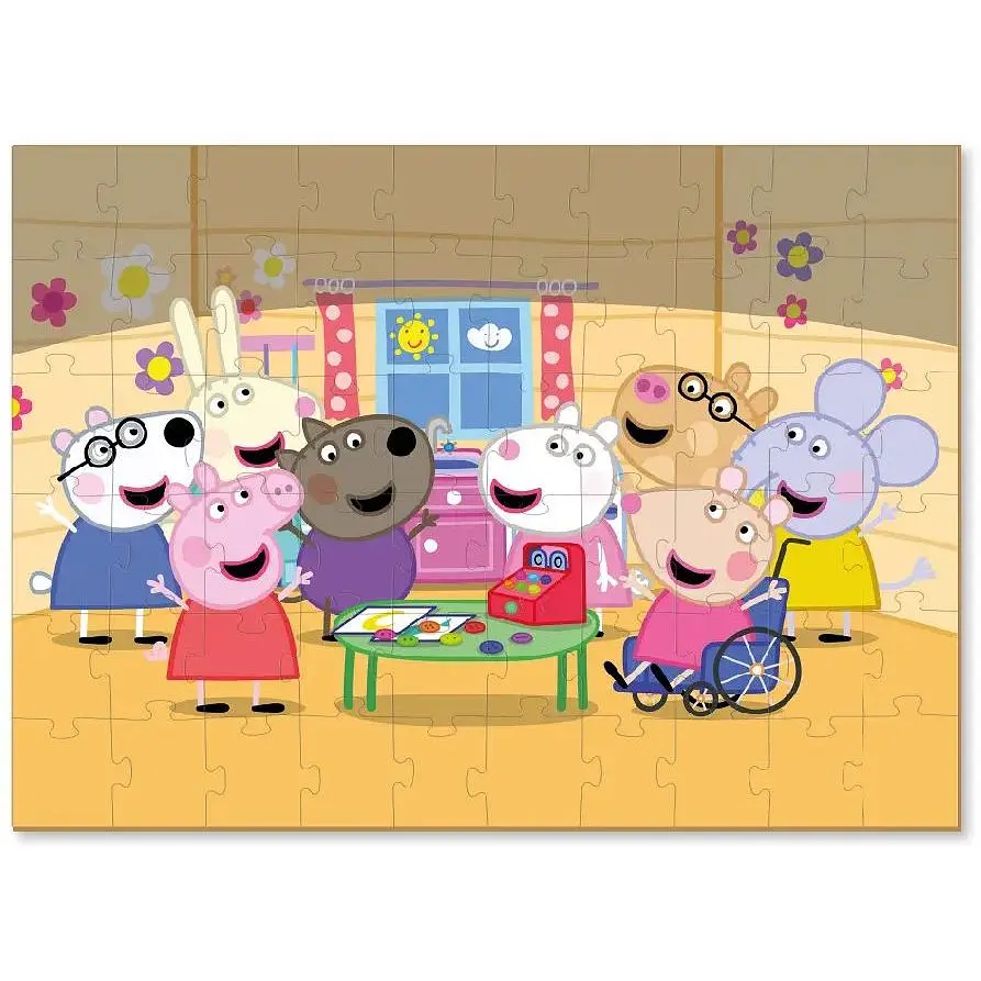 Пазл DoDo Peppa Pig, з фігуркою, 60 елементів, (200123) - фото 2