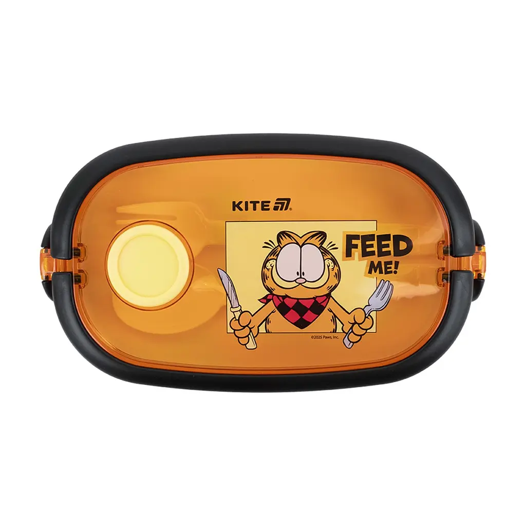Ланч-бокс дитячий Kite Garfield , 900 мл, помаранчевий (GF25-1180) - фото 7