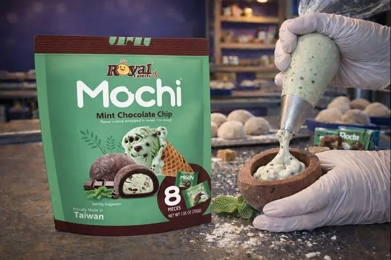 Моті Royal Family Mochi Mint Chocolate Chip 120г - фото 5