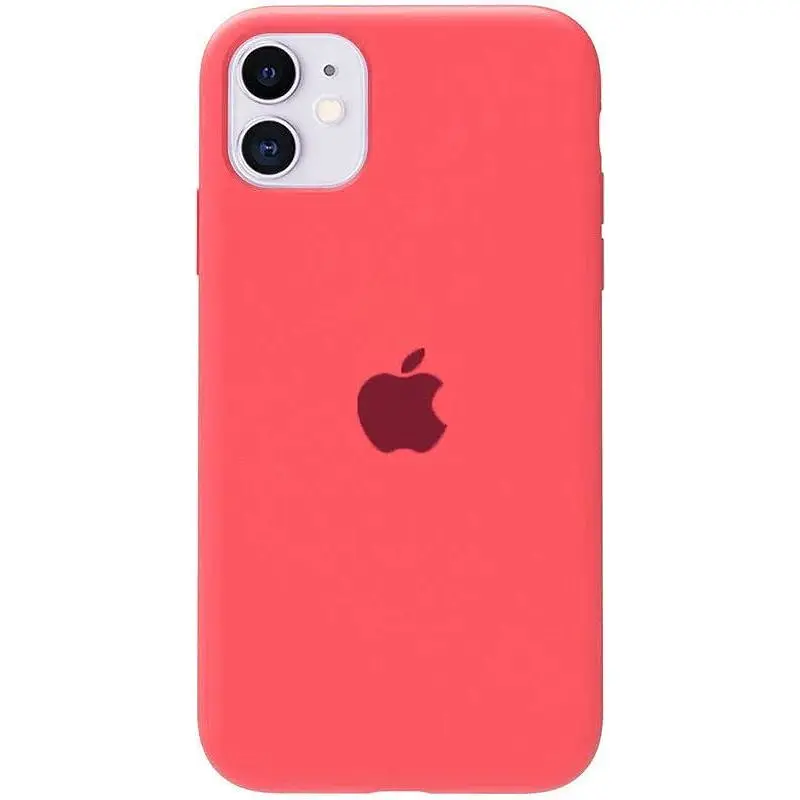Чохол-накладка Toto Silicone Full Protection Case Apple iPhone 11 Light Red - фото 4