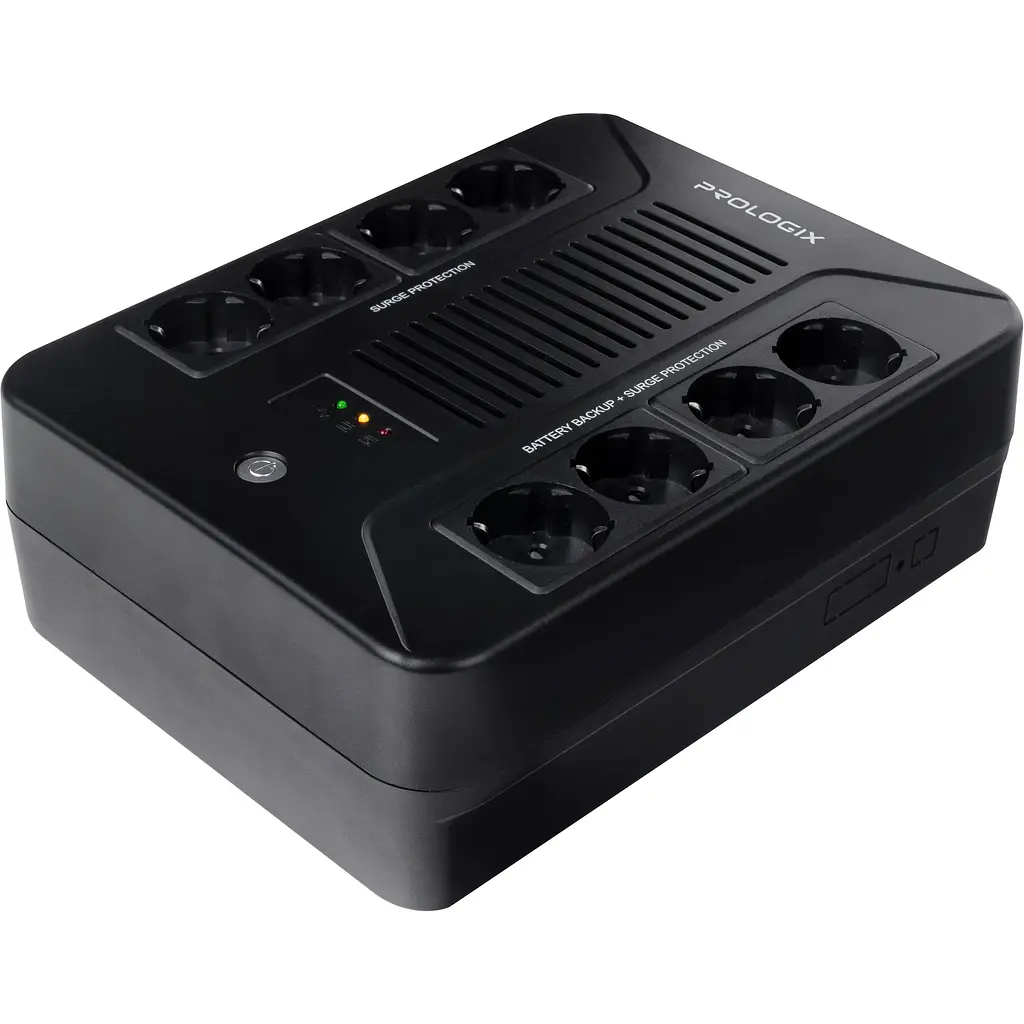 Джерело безперебійного живлення Prologix 1000 (PLP1000VA8LED) - фото 2