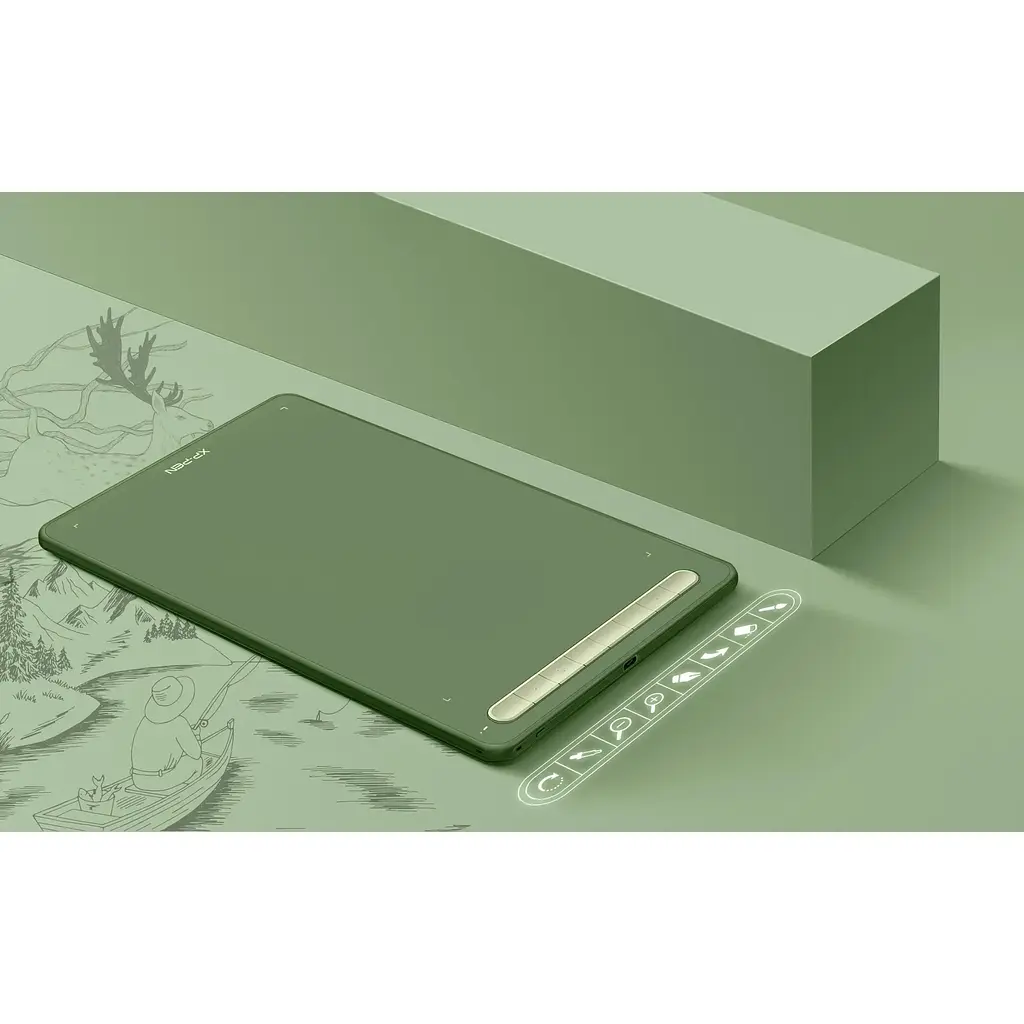 Графічний планшет XP-Pen Deco MW Green [125563] - фото 8