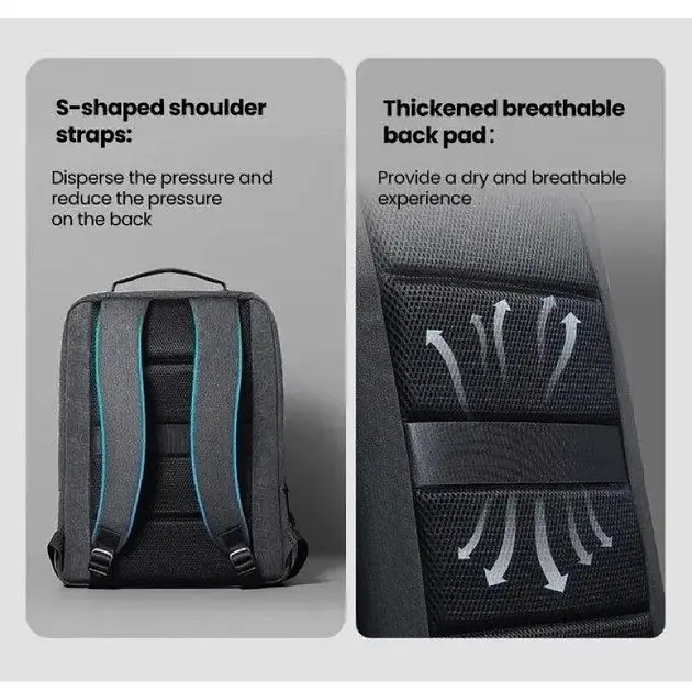 Сумка для ноутбуків до 16 дюймів Ugreen LP664 Laptop Backpack B02 90798 - фото 9