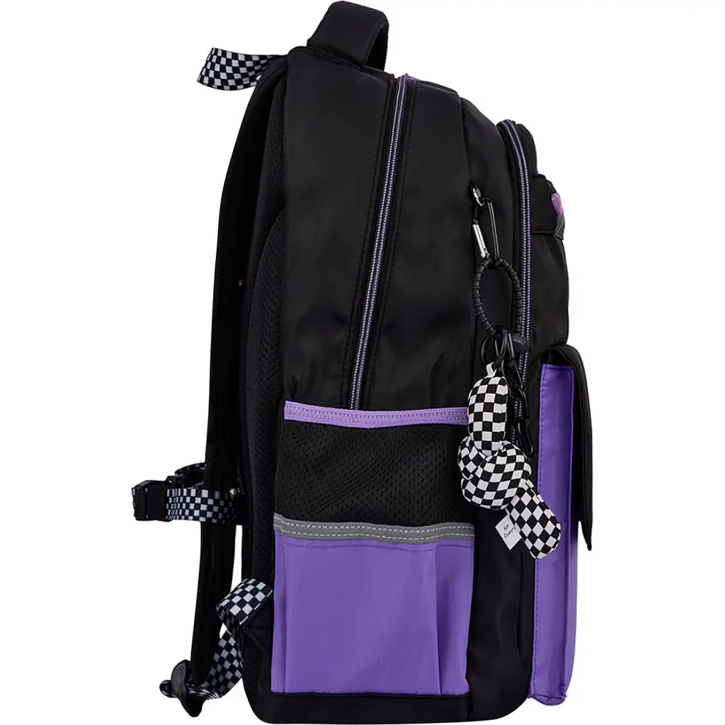 Рюкзак шкільний Yes TS-48 Purple Hearts (559923) - фото 4