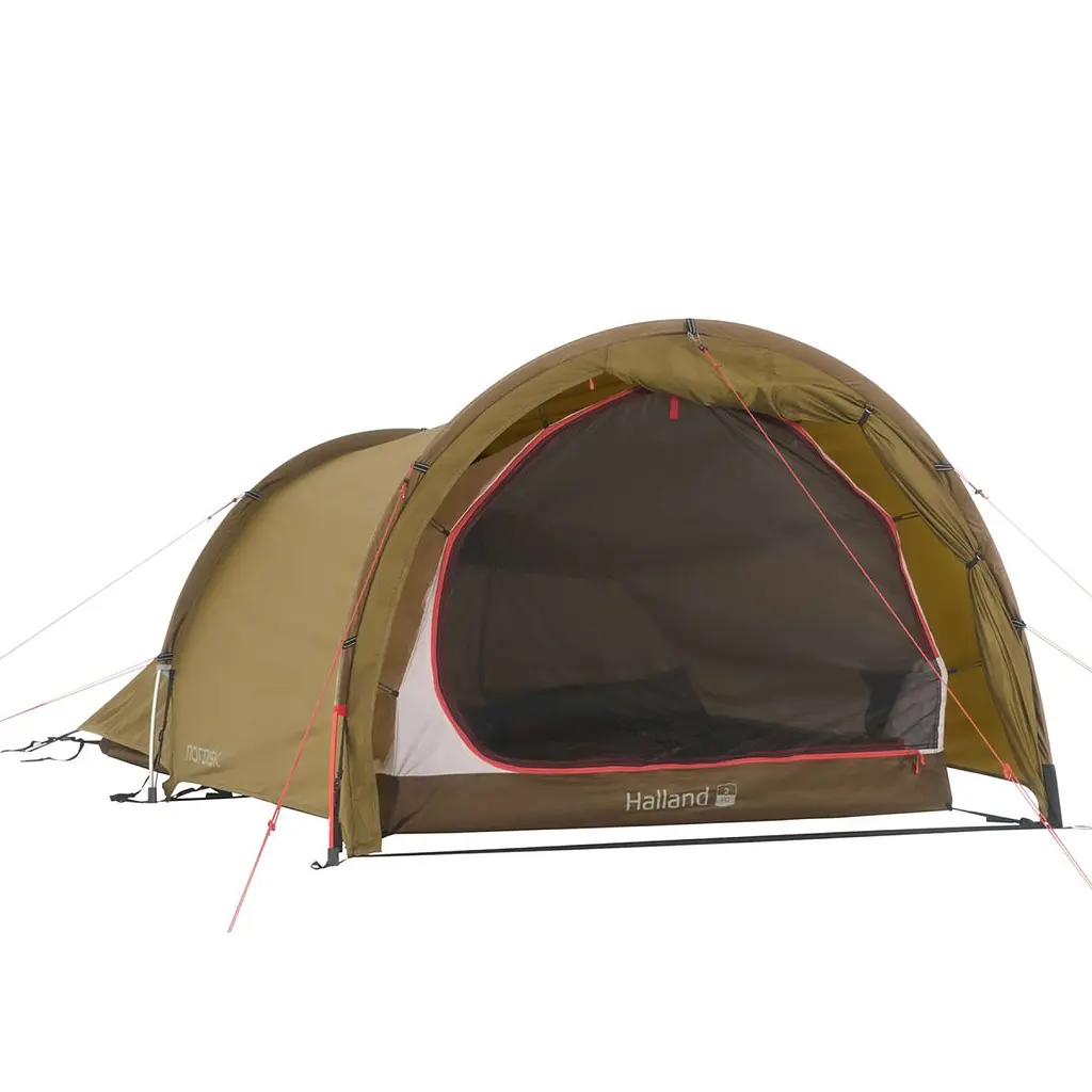 Намет Nordisk Halland 2 PU (2.0) Dark Olive Green (10921206) - фото 8