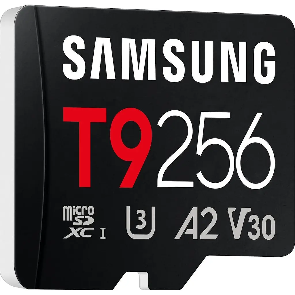 Карта пам'яті Samsung MICRO SDXC T9 256GB, U3, V30, A2 до 200 Мб/с (MB-MH256T/WW) - фото 2