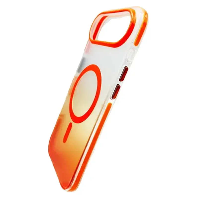 Чохол до мобільного телефона BeCover FIBRA Shock-Proof MagSafe Apple iPhone 17 Air Orange (715457) - фото 5