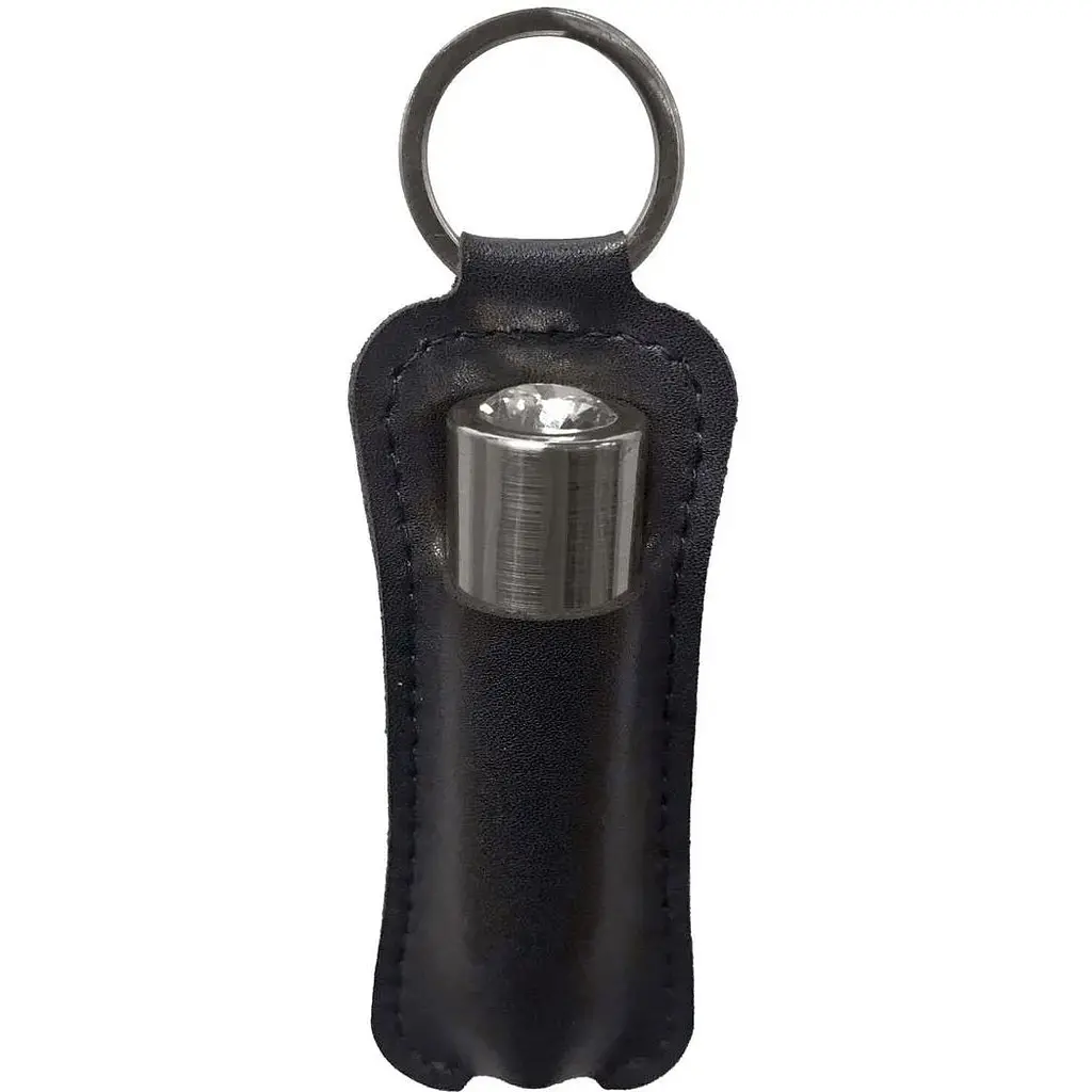 Вибропуля PowerBullet First-Class Bullet 2.5″ with Key Chain Pouch Gun Metal 9 режимов вибрации - фото 5