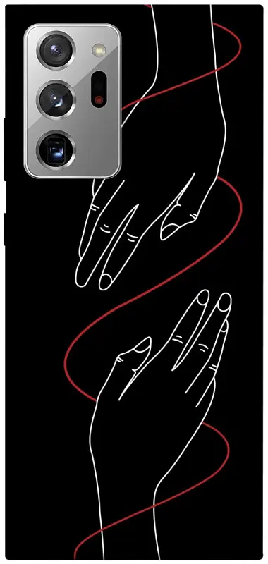 TPU чохол Demsky Плетення рук для Samsung Galaxy Note 20 Ultra