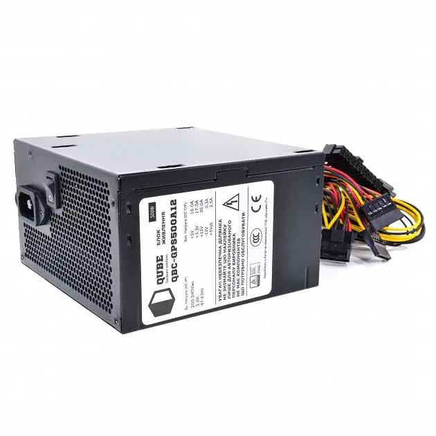 Блок питания QUBE 600W (QBC-GPS600A12) - фото 5