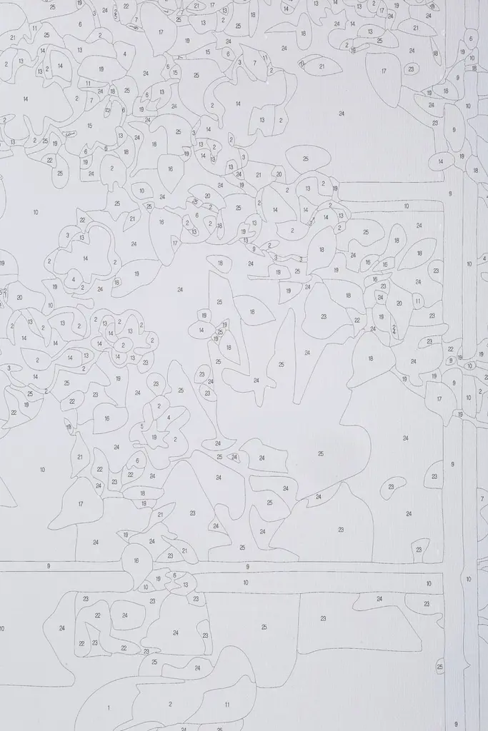 Набор для росписи "Котик на подоконнике" 40*50 см, IDEA2-GX45195, ТМ "99IDEAS" - фото 7