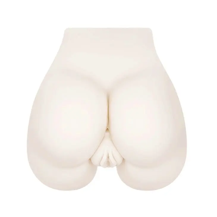 Мастурбатор Baile Pussy Anal Double Tunnels Vibrat. Eggs з вібрацією, 19 см (тілесний) - фото 6