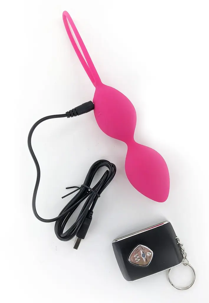 Вагінальні кульки Dorcel Divine Balls, 20.5 см, рожевий - фото 5
