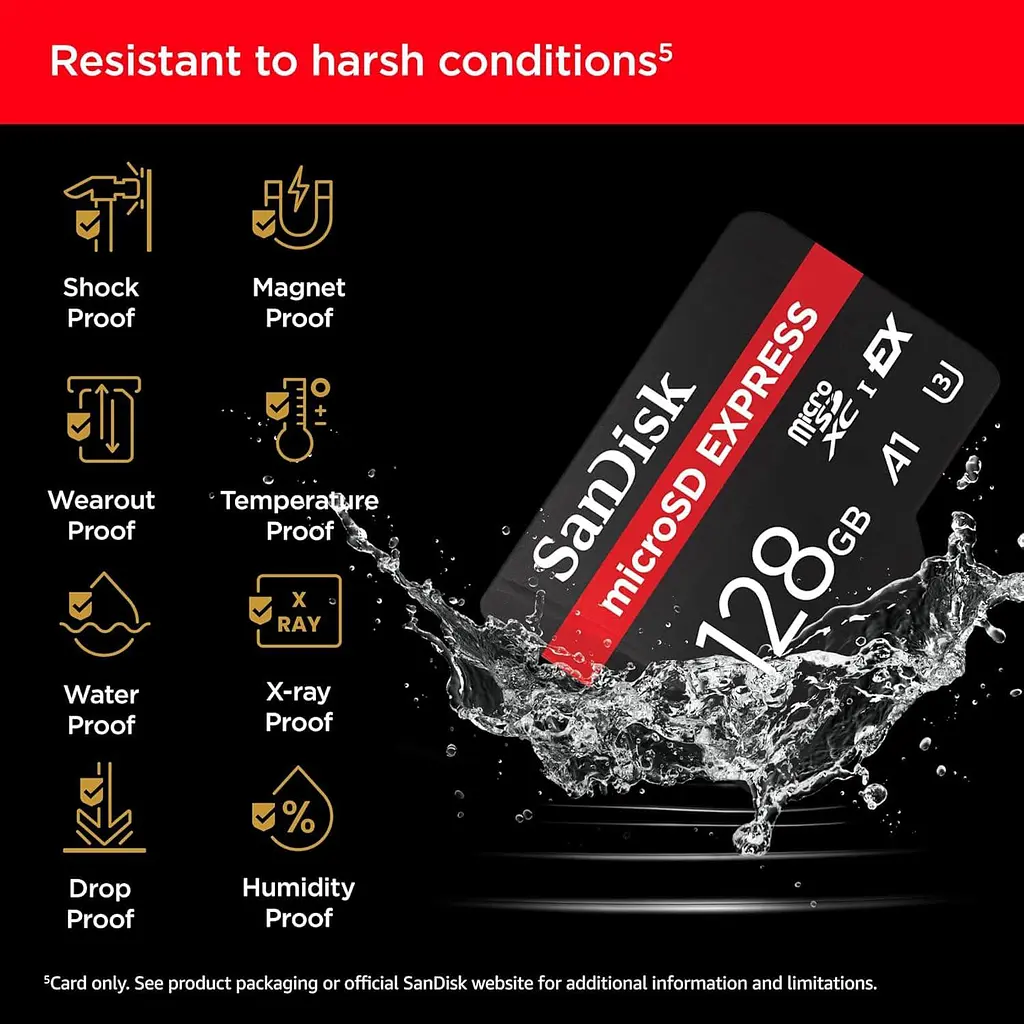 Карта пам'яті Sandisk MICRO SDXC 128GB UHS-I SDSQXFN-128G-GN4NN (SDSQXFN-128G-GN4NN) - фото 5