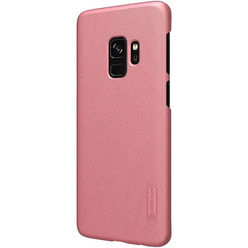 Чохол-накладка Nillkin Super Frosted Shield Samsung Galaxy S9 G960 Rose Gold - фото 4