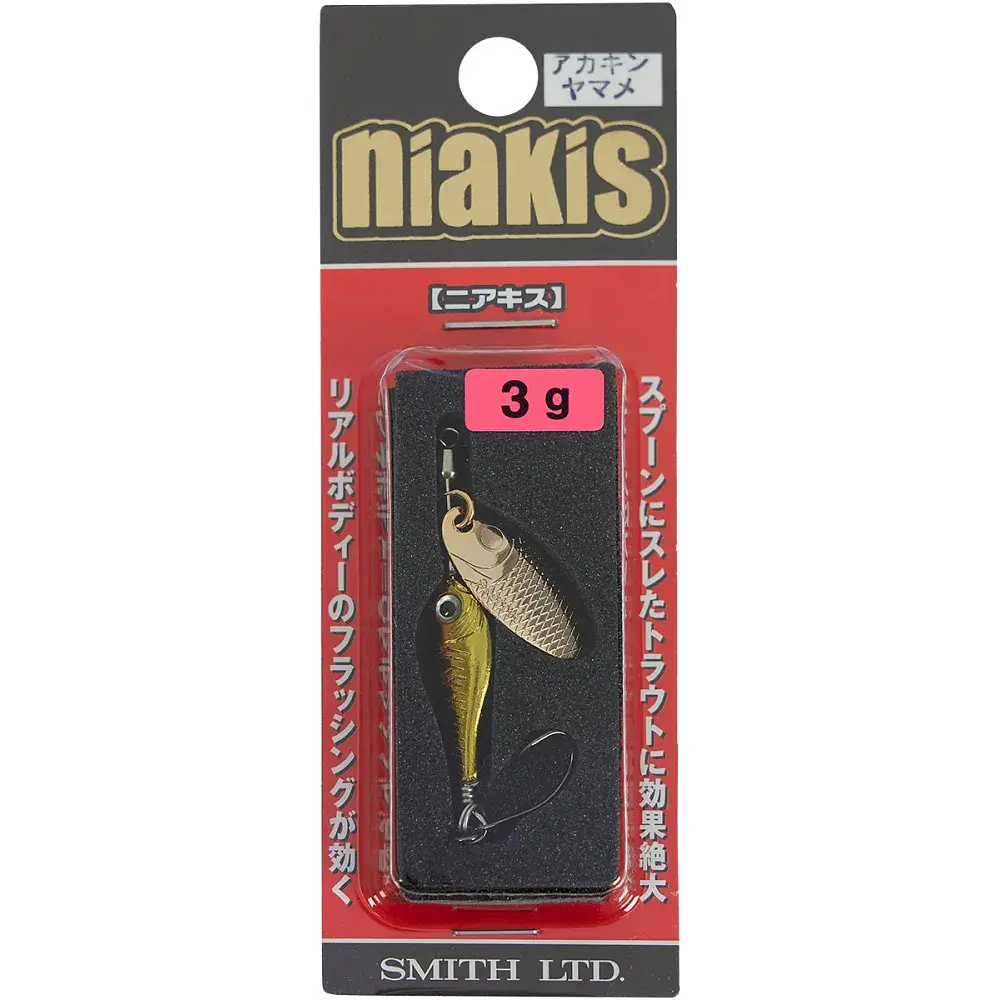 Блесна Smith Niakis 48 mm 3.0 g #19 Red Kin g Yamame - фото 2
