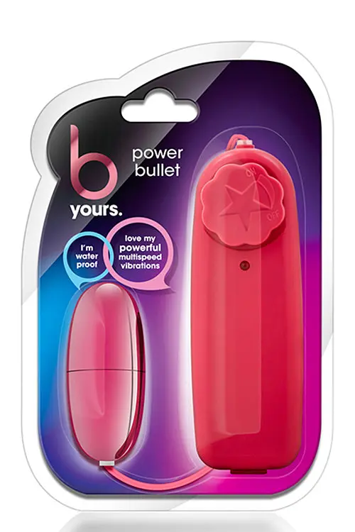 Виброяйцо B Yours Power Bullet Cerise - фото 2