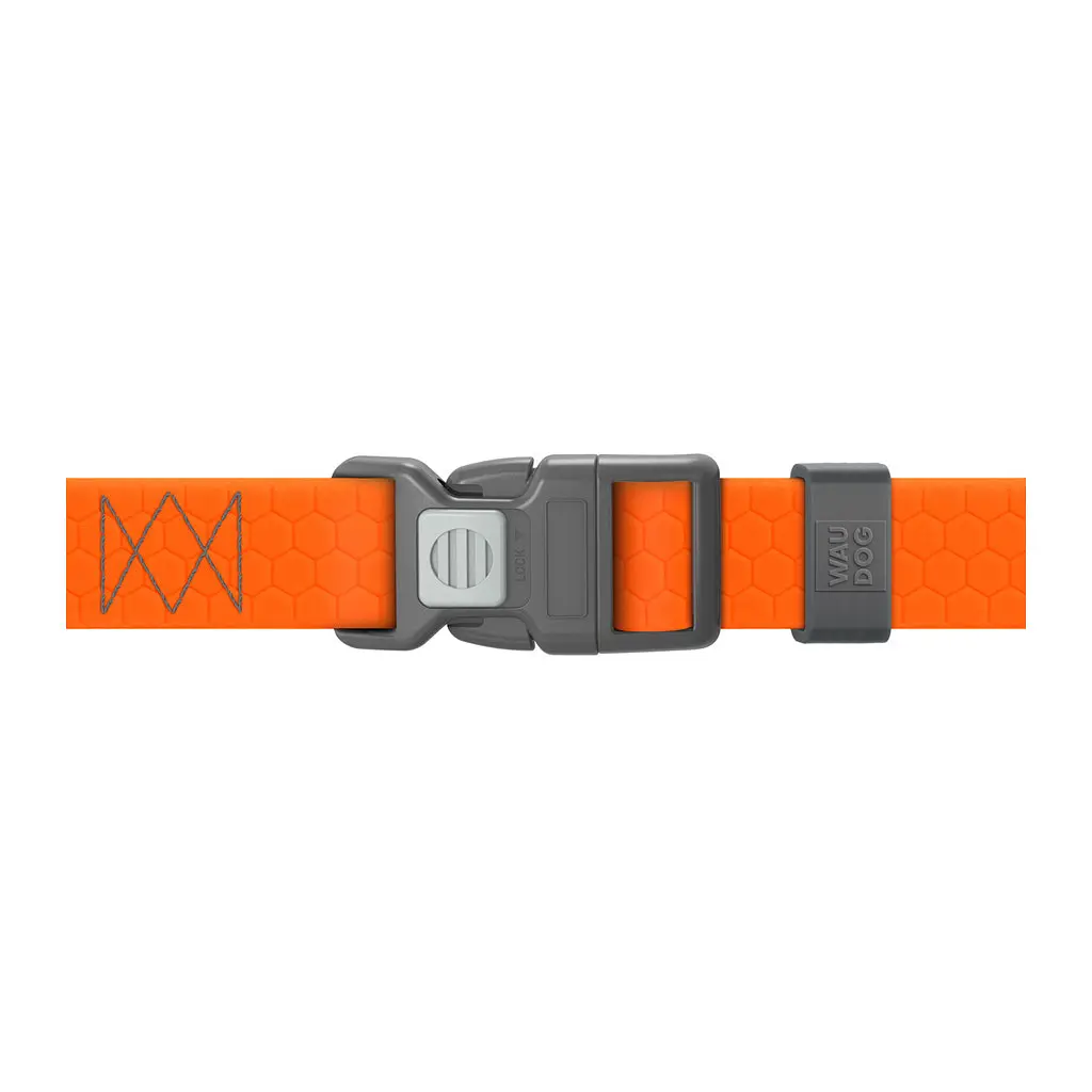 Шлея для собак WAUDOG Waterproof анатомічна Н-подібна S помаранчева (32944) - фото 3