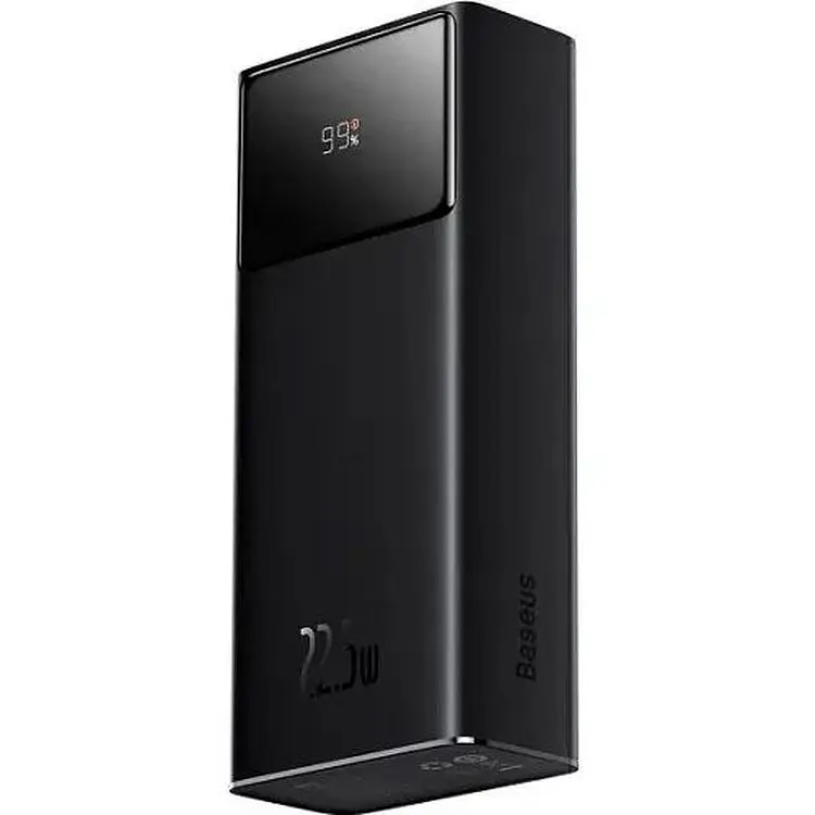 Портативная батарея Baseus Star-Lord Digital Display Fast Charge 30000 mAh 22.5W PPXJ080101 Black - фото 2
