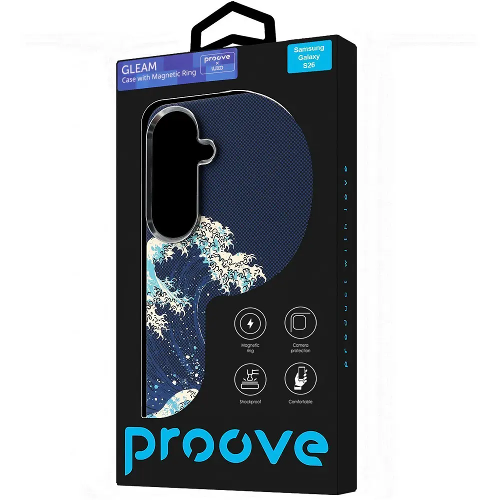 Чохол Proove Gleam Case with Magnetic Ring Samsung Galaxy S26, в асортименті - фото 2