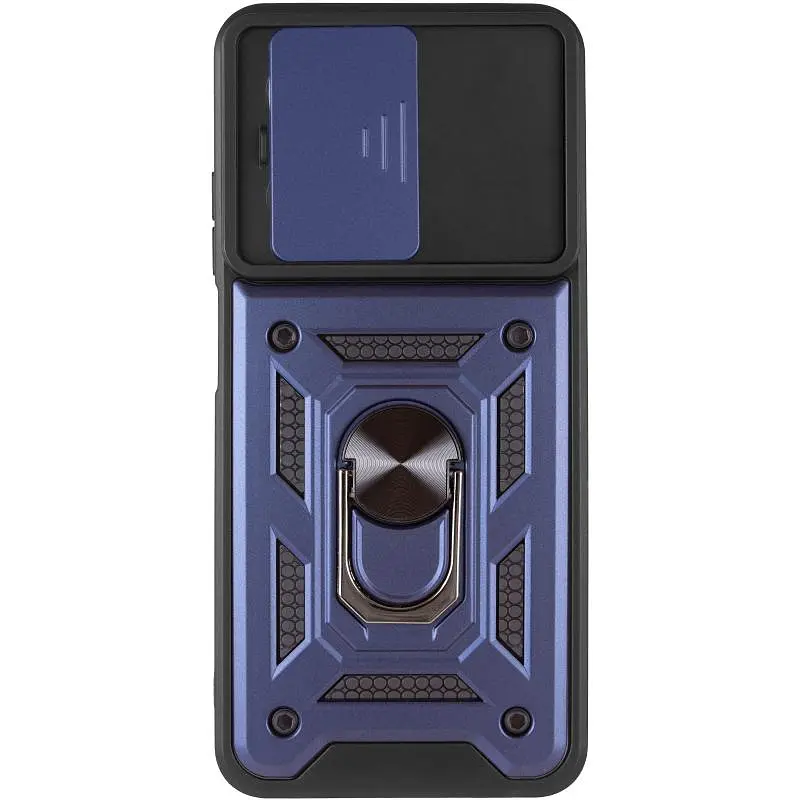 Чохол Ummi Camshield Serge Ring для Xiaomi Redmi A5 / Poco C71 Синій / Navy - фото 3