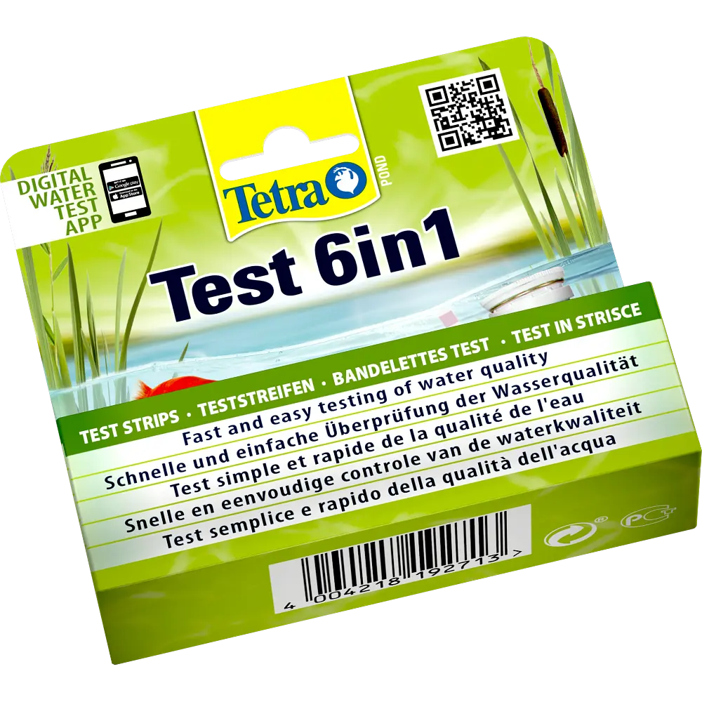 Набір індикаторних тестів для води Tetra Pond Test 6in1 - фото 3