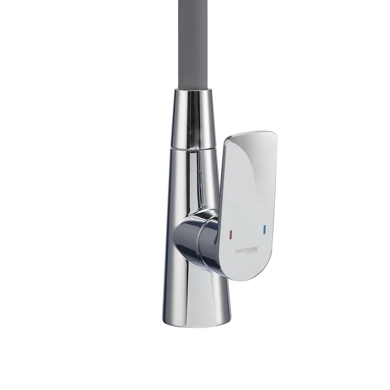 Змішувач для кухні Mixxus Premium Matis 011-T (Nut) refl.gray MI8267, Хром - фото 4