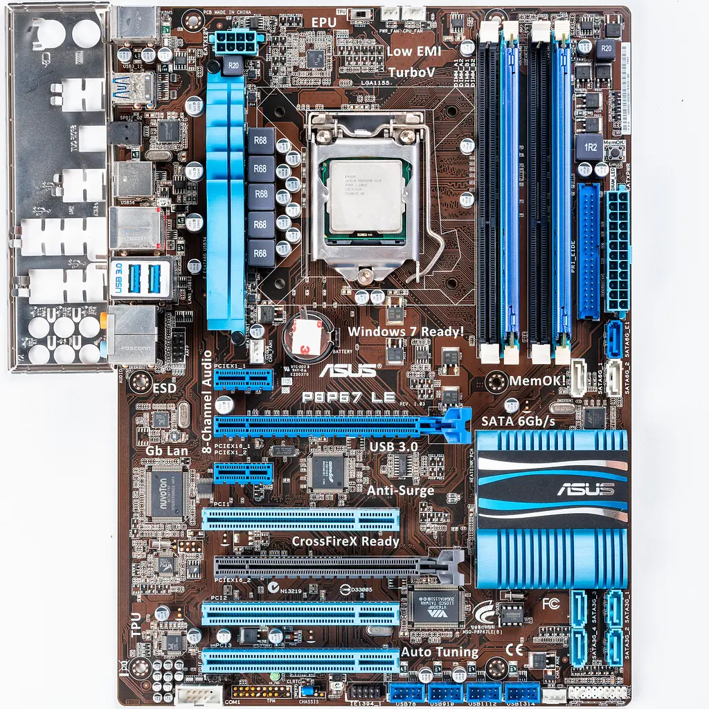 Материнська плата Asus P8P67 LE LGA 1155 (P8P67 LE) Б/В