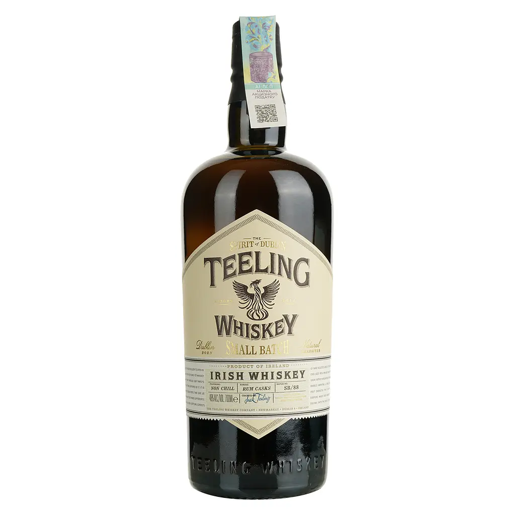 Віскі Teeling Small Batch 46% 0.7 л в тубусі - фото 2