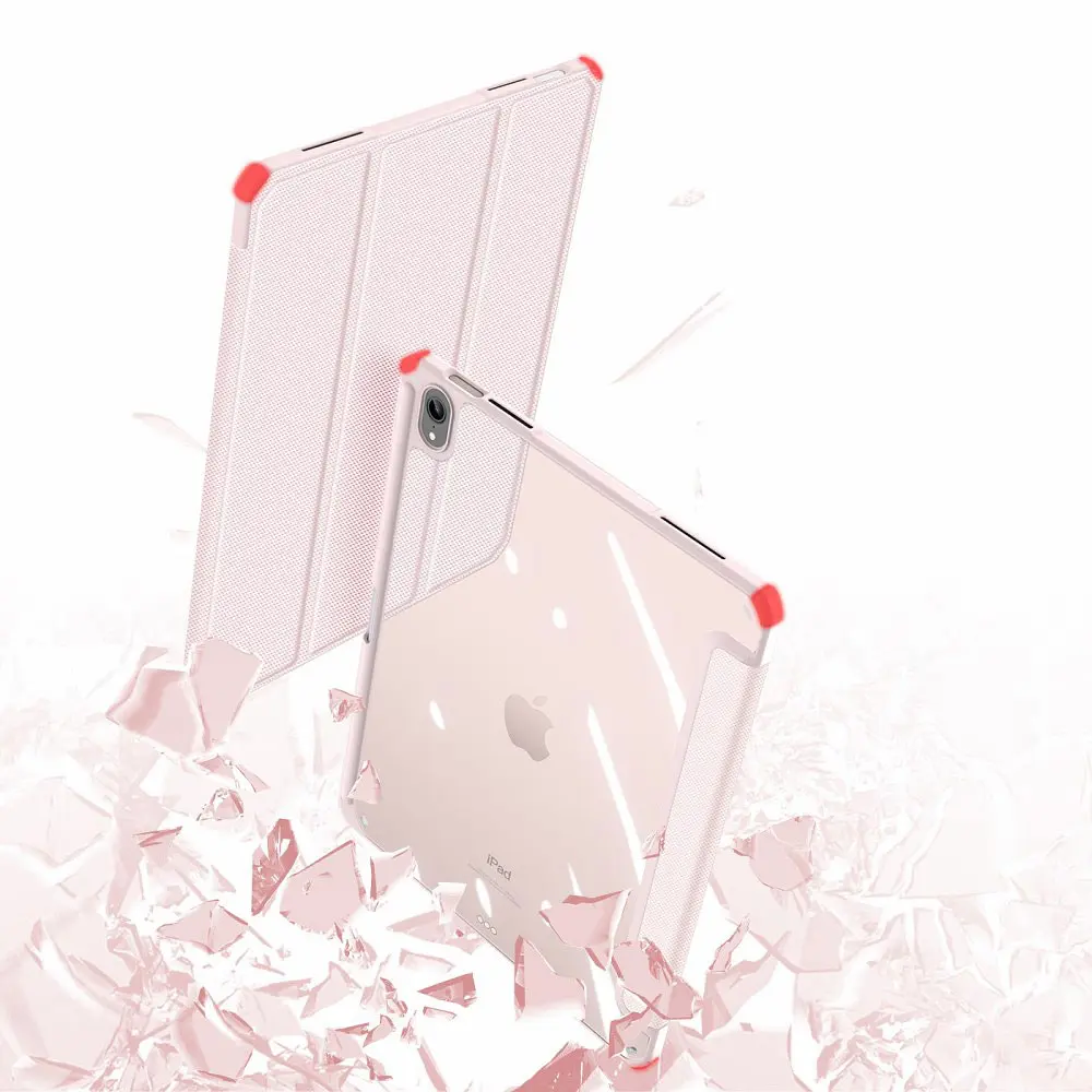 Чохол-книжка Dux Ducis Toby Series With Pencil Holder для Apple iPad Air 10.9" [2020-2022] Pink [80625] - фото 5