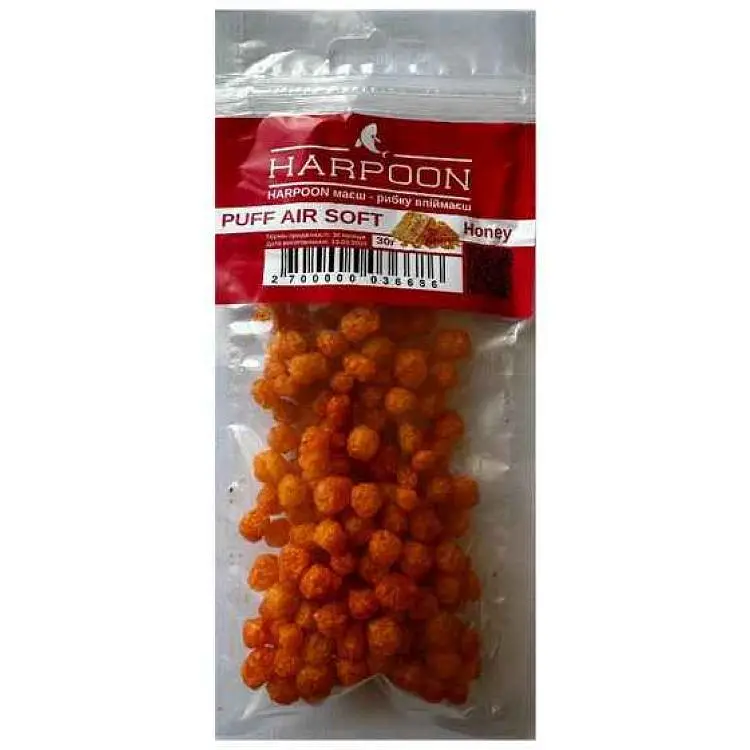 Повітряне тісто HARPOON мед 30г 4-6мм AIR SOFT