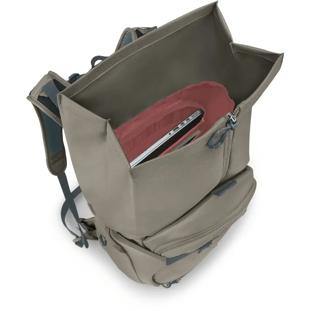 Рюкзак Osprey Metron 22 Roll Top Pack серый - фото 6