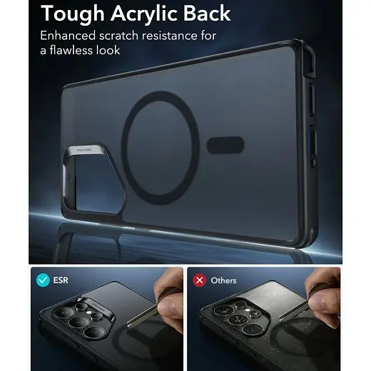 Протиударний чохол ESR Classic Hybrid Case (HaloLock) Clear для Samsung Galaxy S25 Ultra (1A81100102) - фото 6