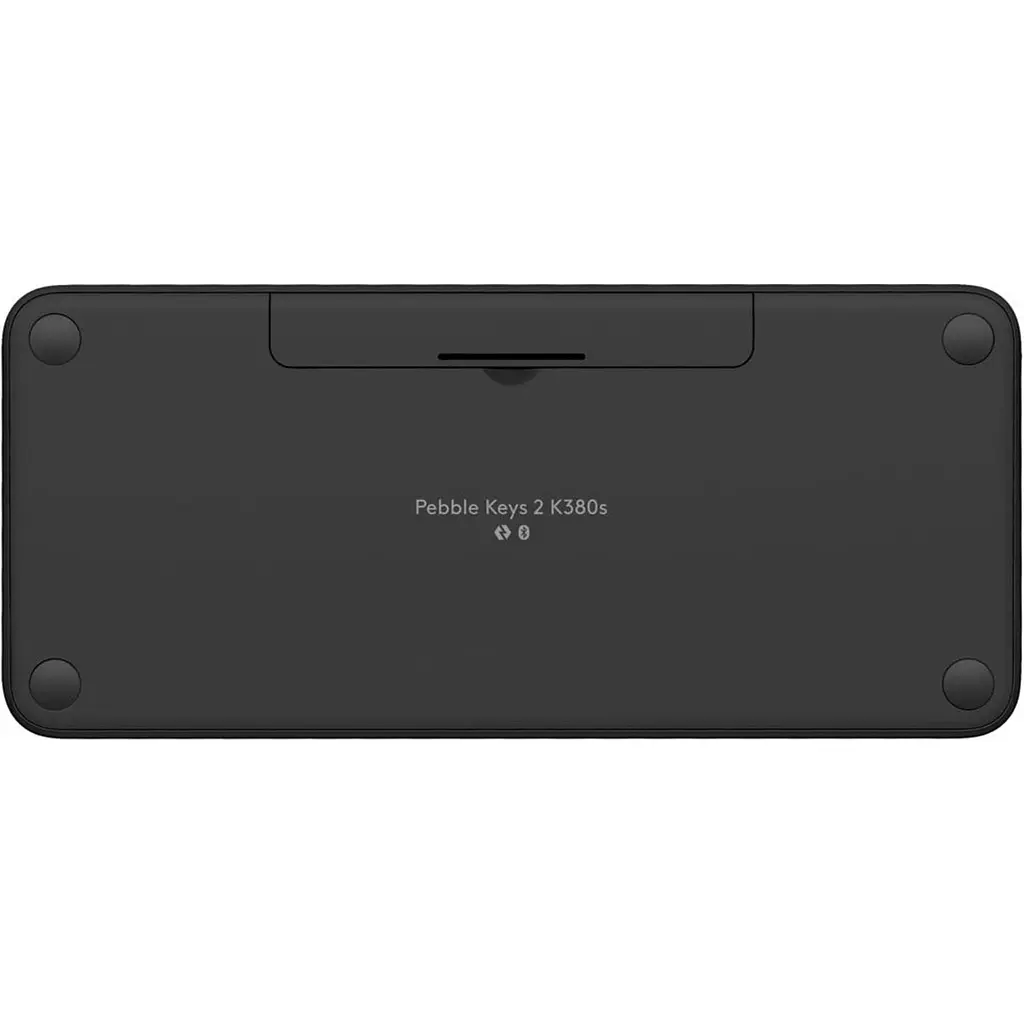 Клавиатура Logitech K380s Pebble Keys 2 Bluetooth Graphite (920-011851) [96063] - фото 4