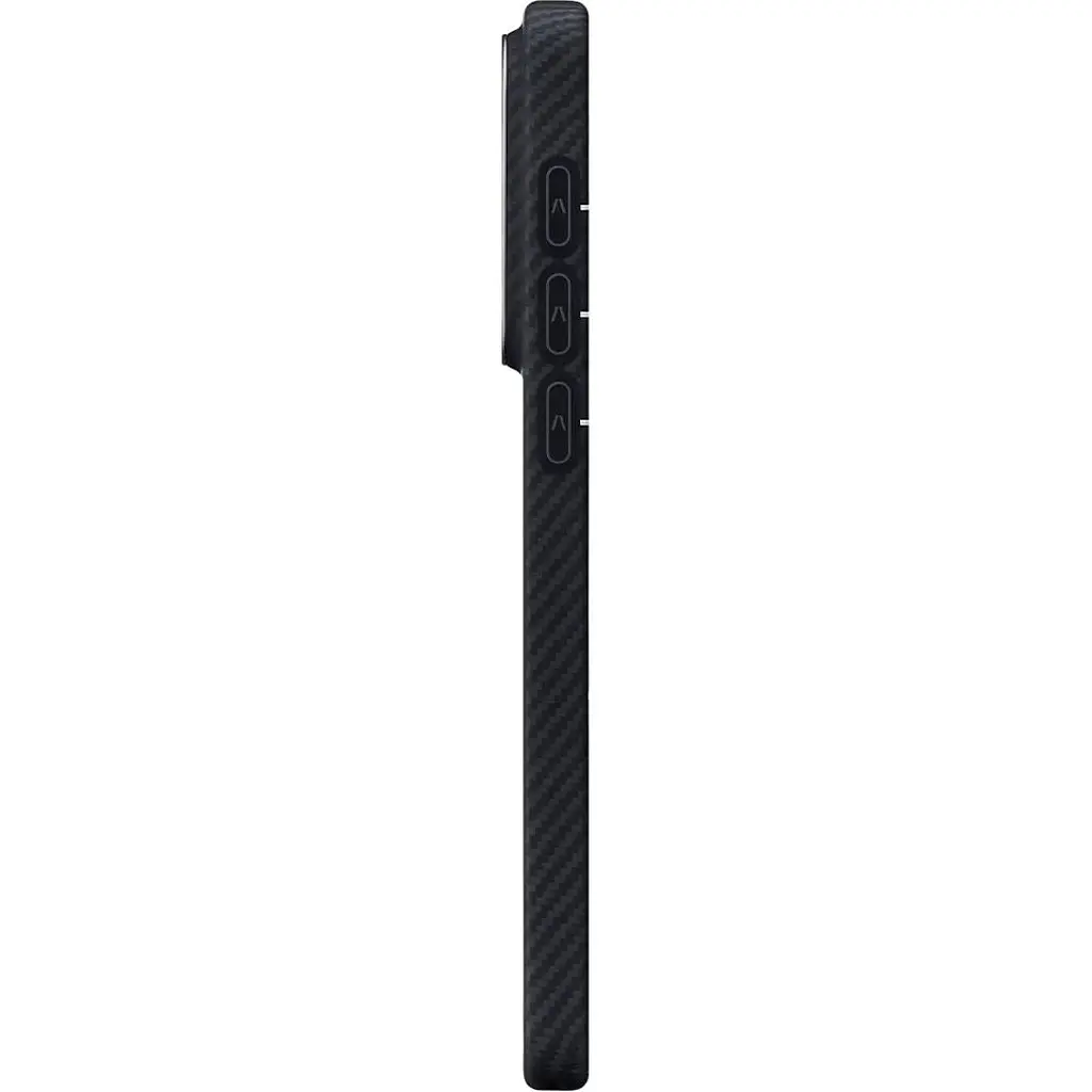 Чехол Pitaka Edge Aaron Button Twill 600D для Samsung Galaxy S26 Black/Grey (KS2601) [163079] - фото 6