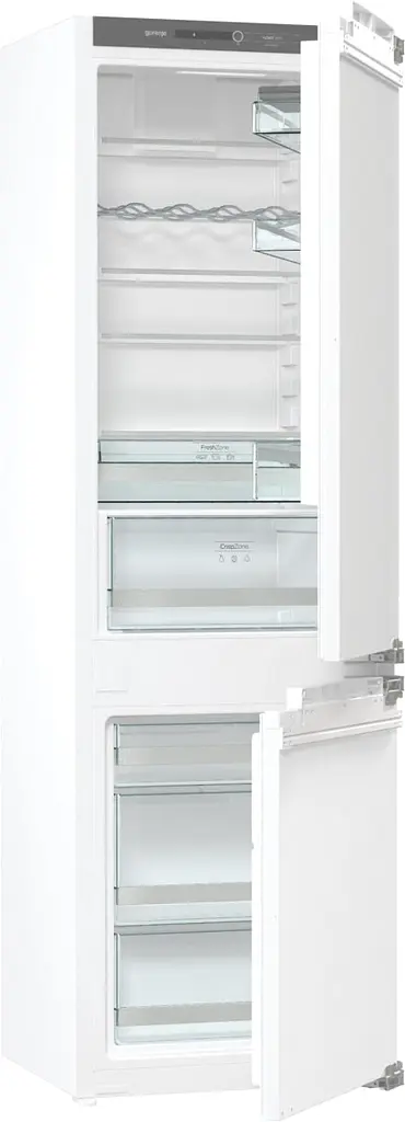 Холодильник встроенный Gorenje 177х55х54см 2 дверь 180(68) л А+ NF Дисплей Белый (NRKI218EA0) - фото 8