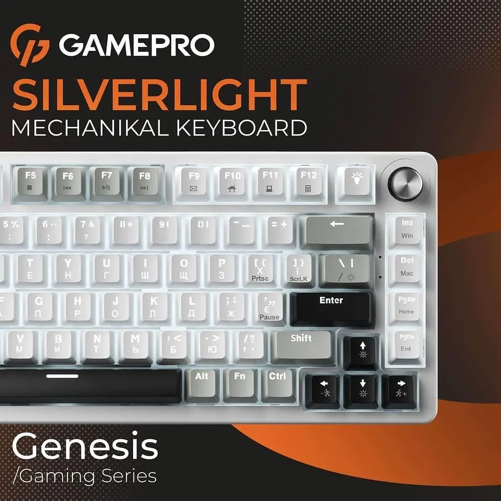 Клавіатура GamePro Genesis Silverlight MK126 (MK126) - фото 6
