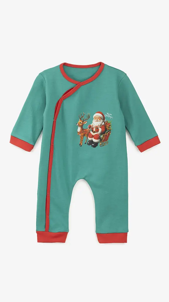 Боді для хлопчика Mini Papi 711 74 см Зелений (2000999349935) - фото 2