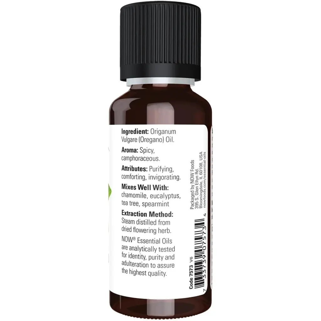 Масло орегано Now Essential Oregano Oil 30 ml - фото 2