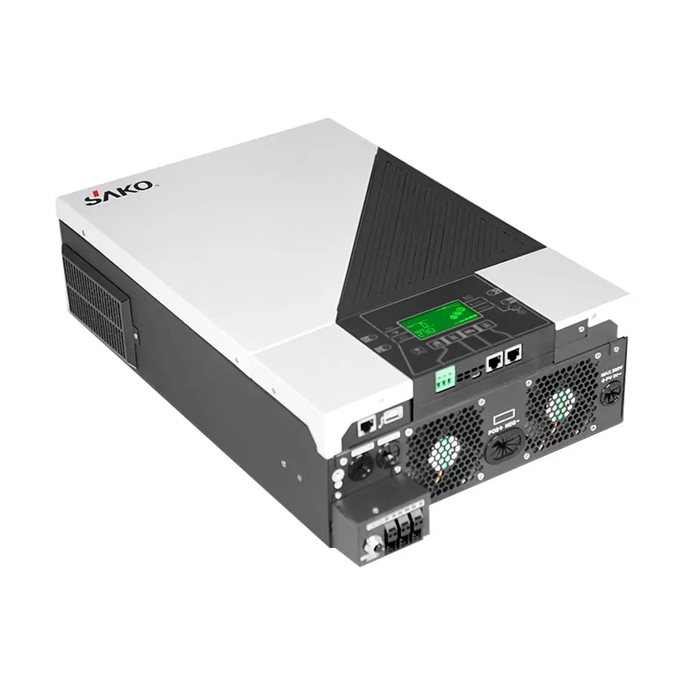 Автономний інвертор для сонячних панелей 4.2kW Sako SUNON IV 4.2KW/24V +120A MPPT, Off grid (42-00158) - фото 6