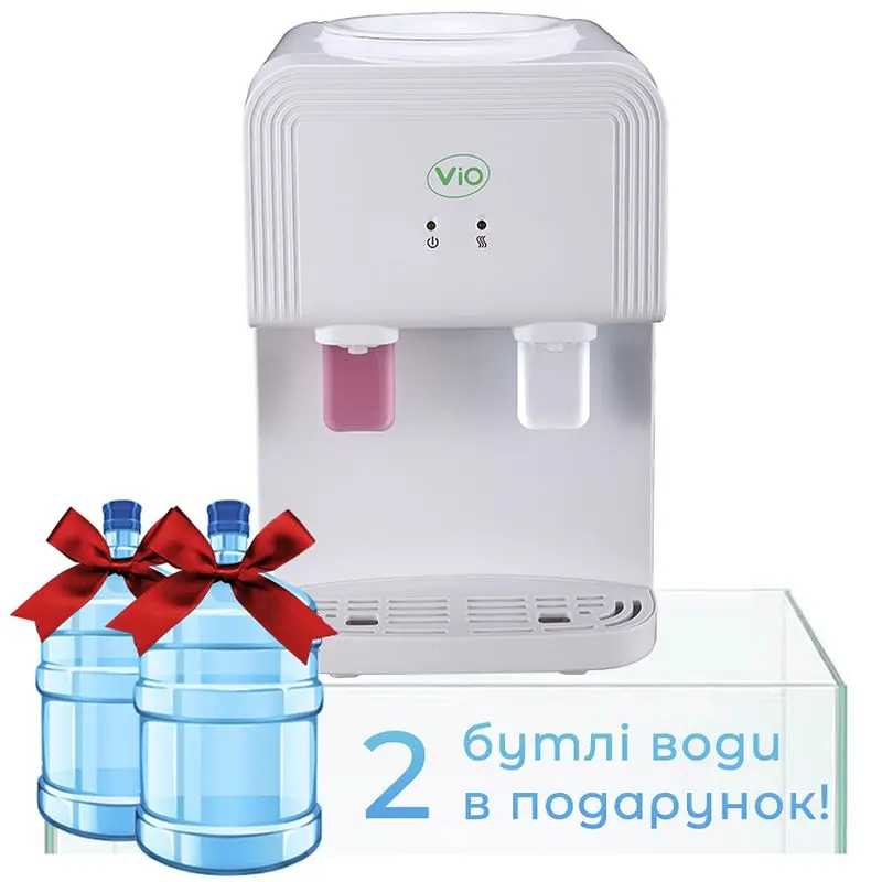 Настільний кулер для води ViO Х39-TN White без охолодження, білий - фото 2