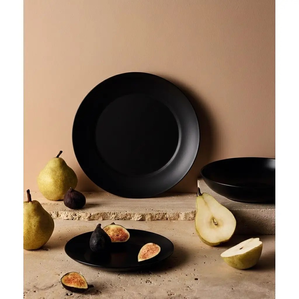 Тарелка суповая Luminarc APY 20 см черная - фото 5