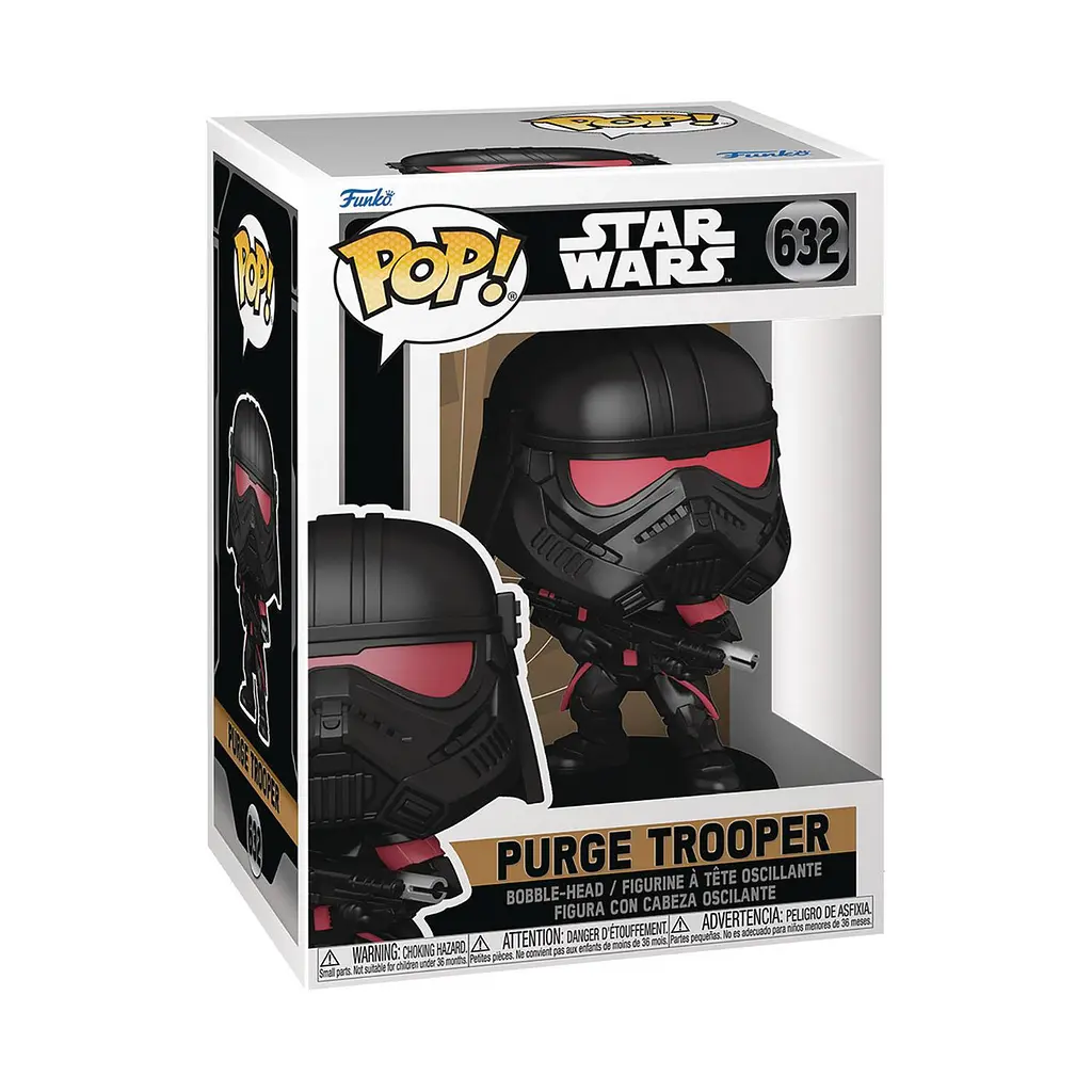 Фигурка Funko Pop Звездные войны Штурмовик Чистка Star Wars Purge Trooper 10 см FP SW PT 632 - фото 3