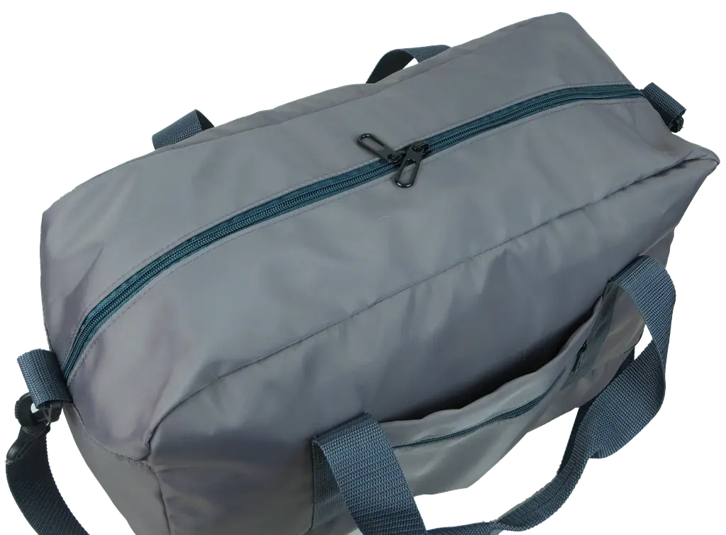 Дорожня сумка з відділом для взуття 40L Wallaby Сіра - фото 4