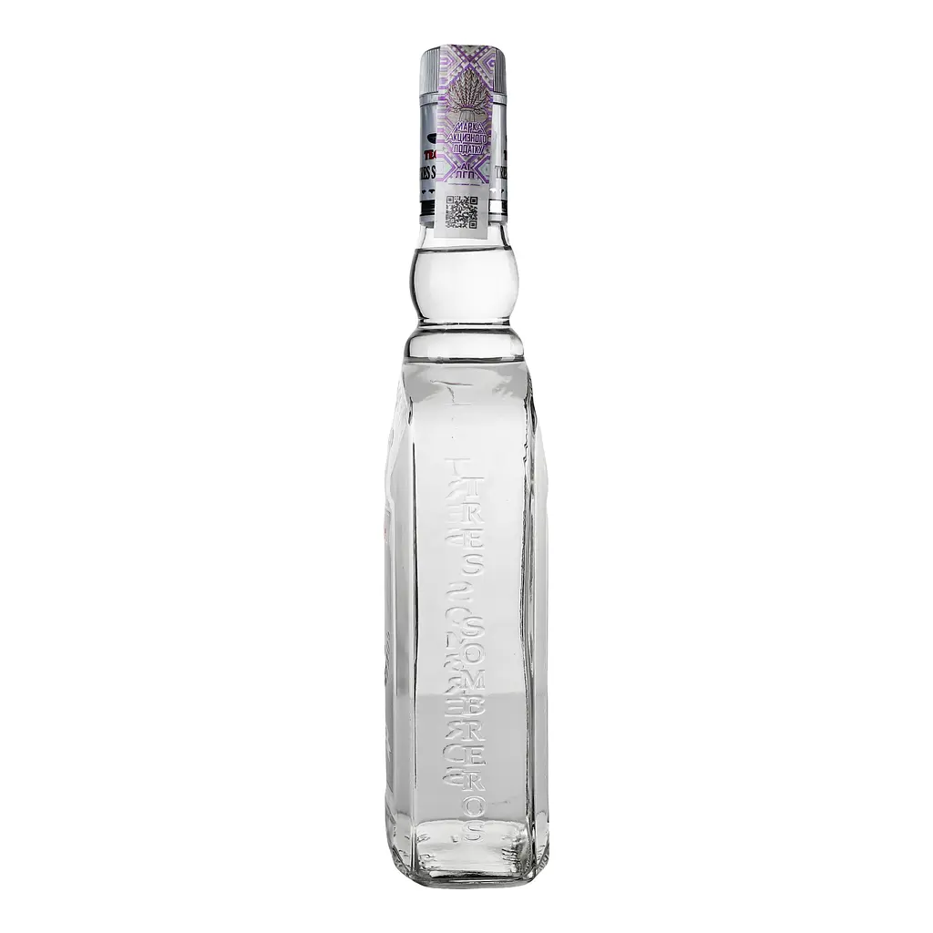 Упаковка текіли Tres Sombreros Silver 38% 4.2 л (0.7 л х 6 шт.) - фото 4