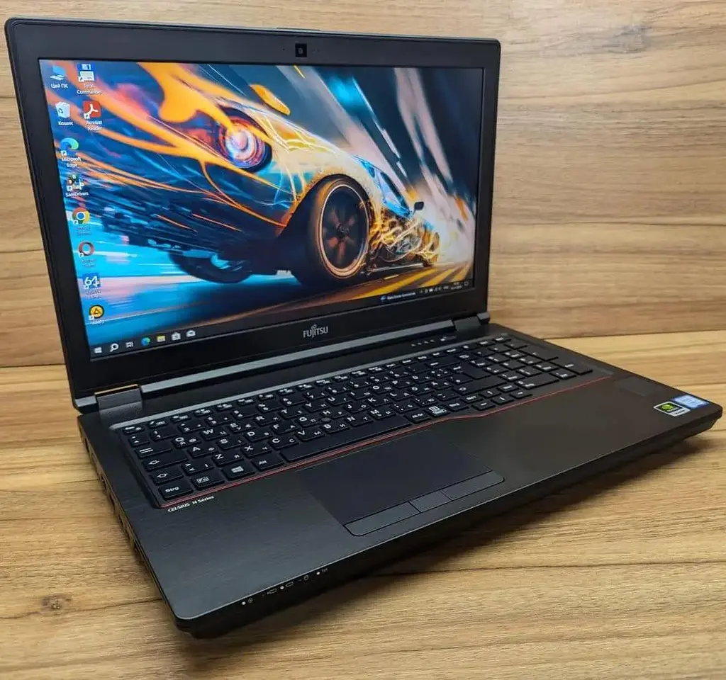 Ноутбук Fujitsu Celsius H780 15.6" FullHD IPS/Intel Core i7-8750H/32GB DDR4/SSD 512GB/ Nvidia Quadro P600 4GB/ (H7800MP761) Б/в - фото 2