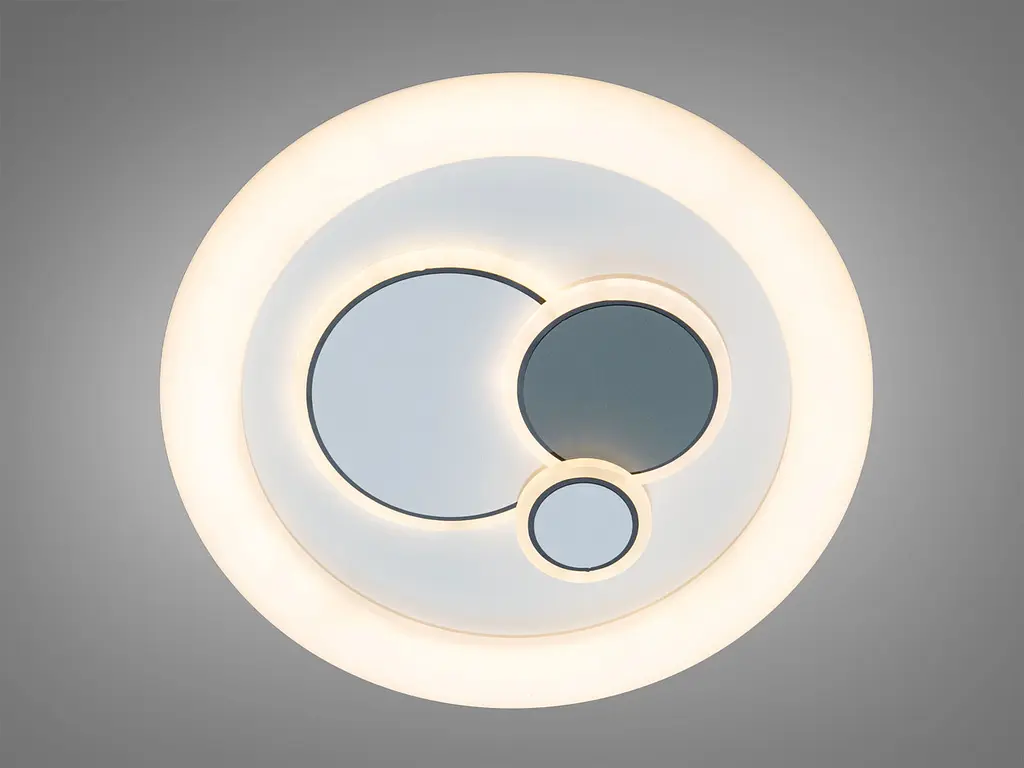 Світильник стельовий LED Diasha 8992-330, 50W, 2750 лм, білий, діаметр 33 см, сучасний стиль для дому - фото 2