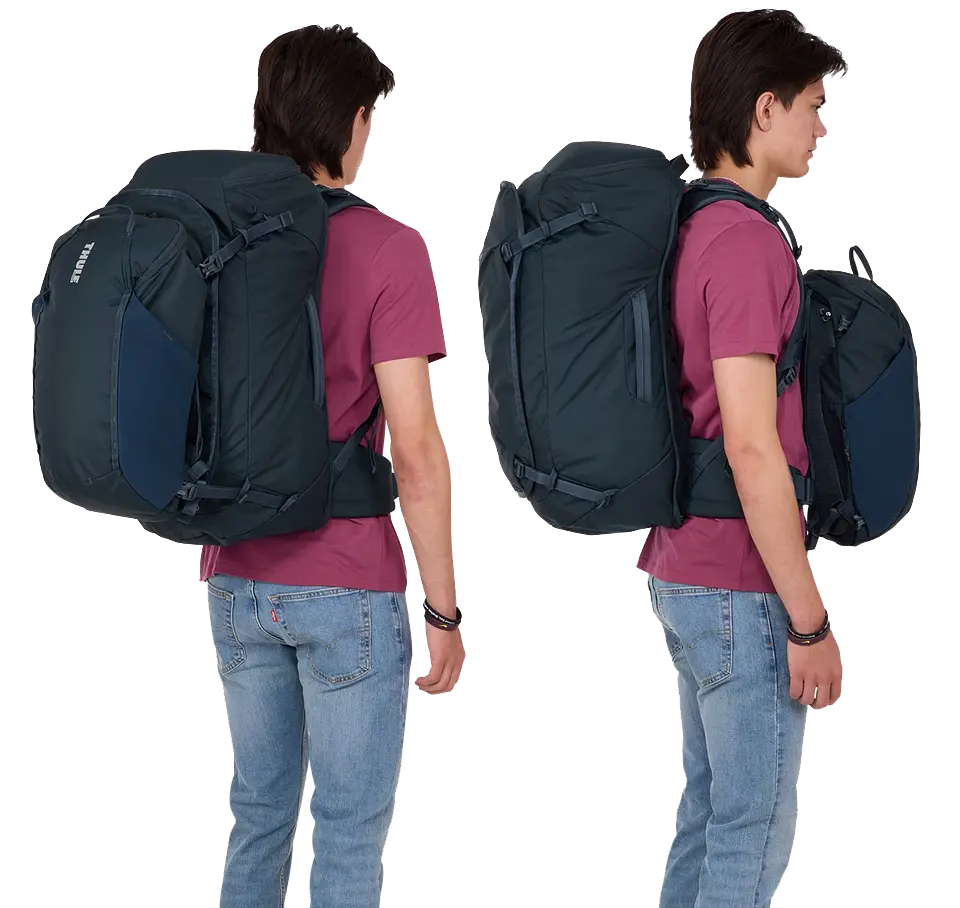 Рюкзак Thule Landmark Travel Pack 70L TLPM-270 Darkest Blue (7121896) - фото 6