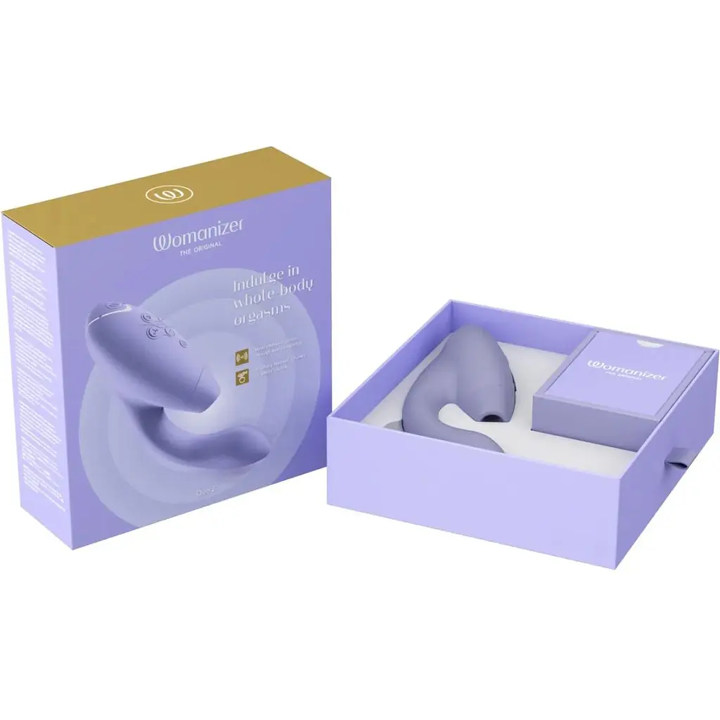 Подвійний стимулятор Womanizer Duo 2 Lilac - фото 8