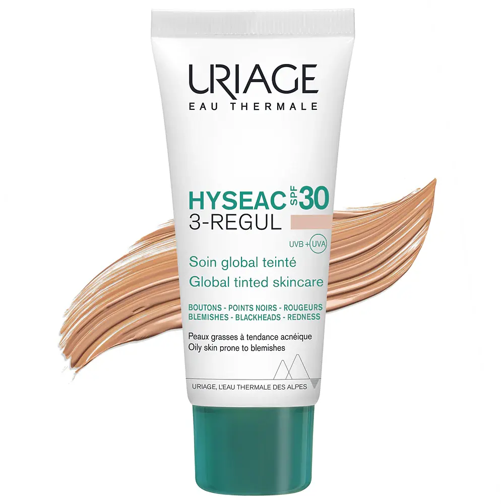 Тональный крем Uriage Hyseac 3-Regul SPF30, 40 мл - фото 2